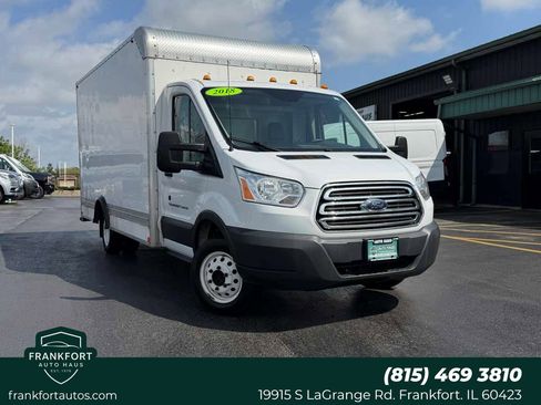 Used 2018 Ford Transit 350 156 DRW w/ Exterior Upgrade Package RWD image 1