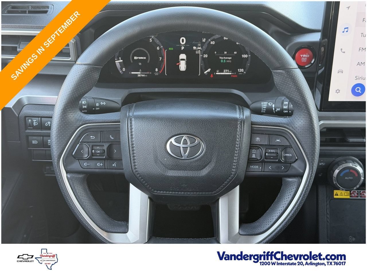 Used 2025 Toyota 4Runner TRD Off-Road Premium w/ Tow Technology Package AWD/4WD image 12