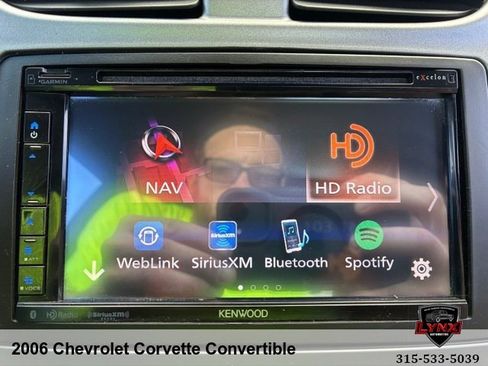 Used 2006 Chevrolet Corvette Convertible w/ Preferred Equipment Group RWD image 15
