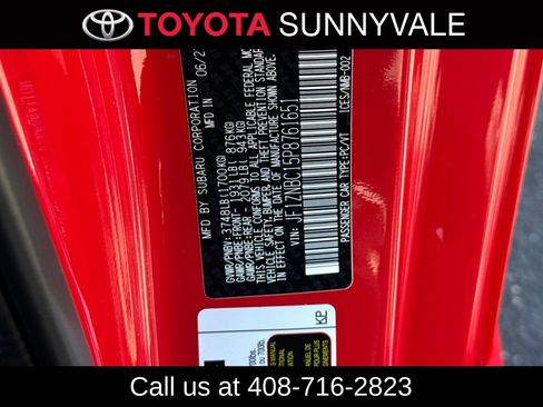 Certified 2023 Toyota GR86 w/ ALL Weather Mat Package (TMS) RWD image 31
