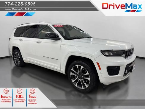 Used 2021 Jeep Grand Cherokee L Overland w/ Advanced Protech Group III AWD/4WD image 1
