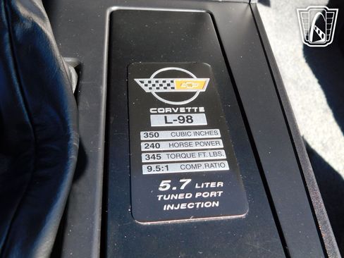 Used 1987 Chevrolet Corvette Coupe image 5