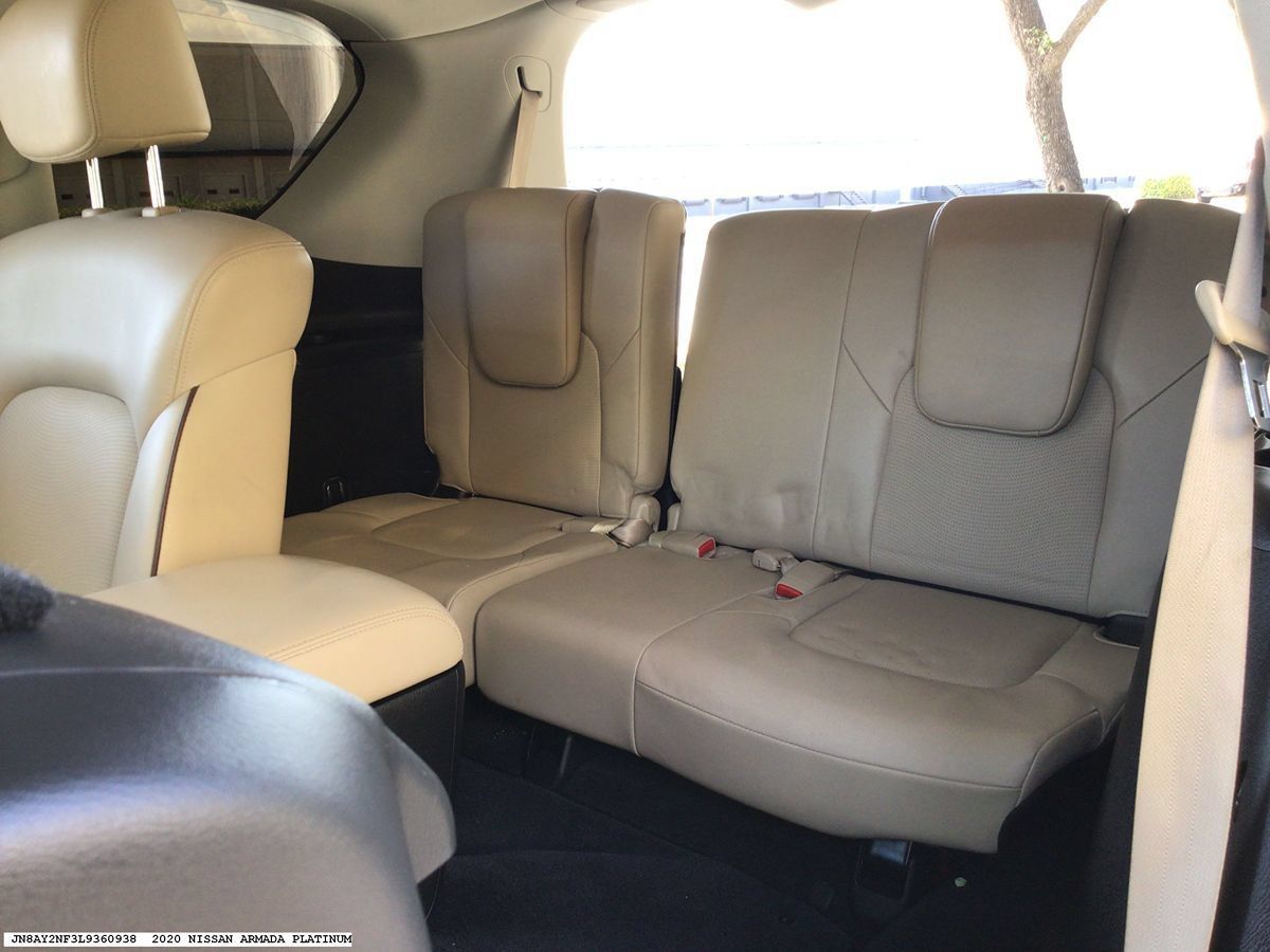 Used 2020 Nissan Armada Platinum w/ Captain's Chairs Package RWD image 5