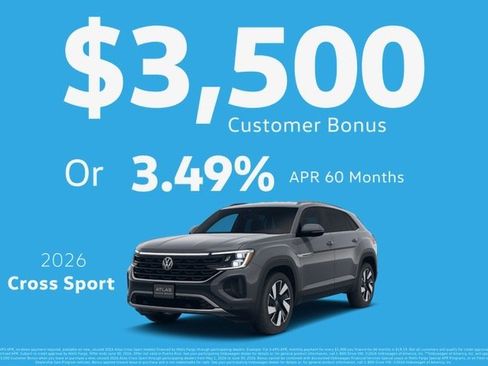 New 2026 Volkswagen Atlas Cross Sport SE AWD/4WD image 3