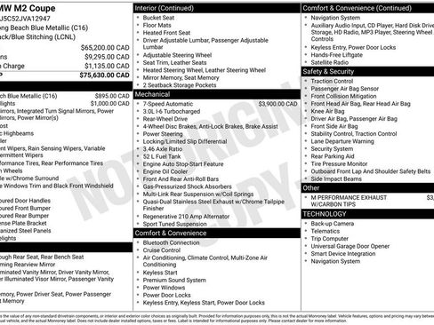 Used 2018 BMW M2 image 11