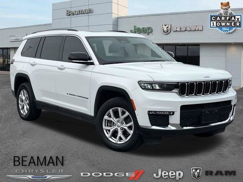 Used 2022 Jeep Grand Cherokee L Limited w/ Luxury Tech Group II AWD/4WD image 1