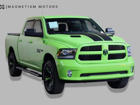 Used 2017 RAM 1500 Sport w/ Sublime Green Sport Package AWD/4WD image 6