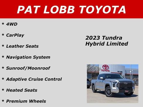 Used 2023 Toyota Tundra Limited AWD/4WD image 39