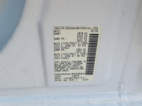 Used 2019 Nissan NV 1500 S image 15