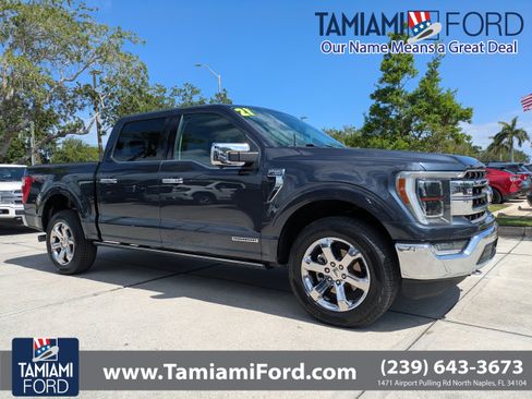 Used 2021 Ford F150 Lariat w/ Equipment Group 502A High AWD/4WD image 1