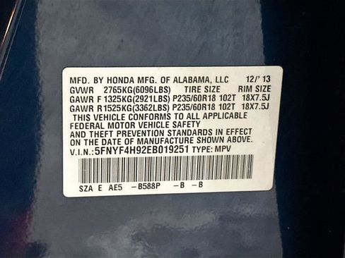 Used 2014 Honda Pilot Touring image 35