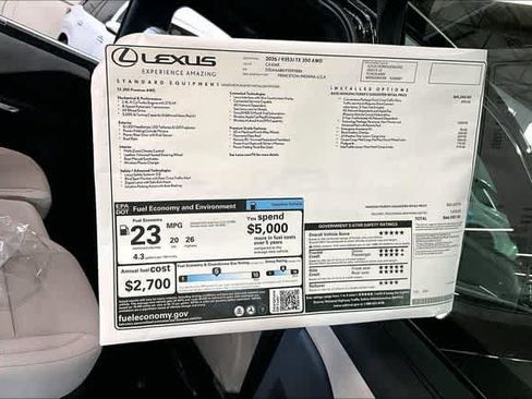 New 2026 Lexus TX 350 AWD w/ Technology Package image 14