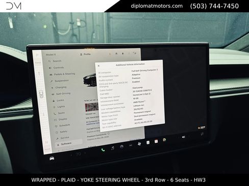 Used 2022 Tesla Model X Plaid AWD/4WD image 38