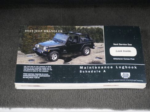 Used 2005 Jeep Wrangler Rubicon w/ Security Group AWD/4WD image 22