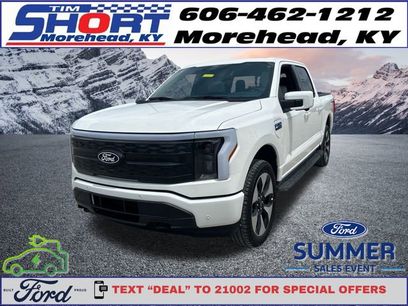 New 2025 Ford F150 Lightning Platinum