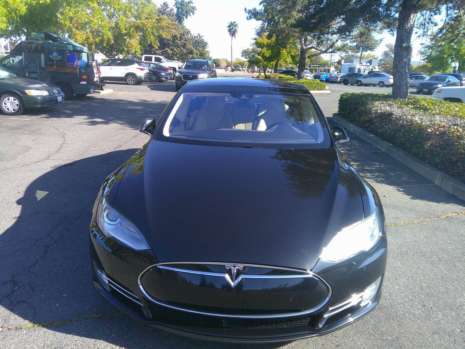 Used 2015 Tesla Model S P85D AWD/4WD image 2