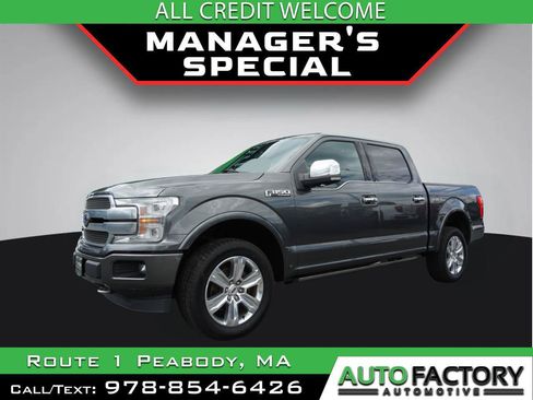 Used 2020 Ford F150 Platinum w/ Equipment Group 701A Luxury AWD/4WD image 1