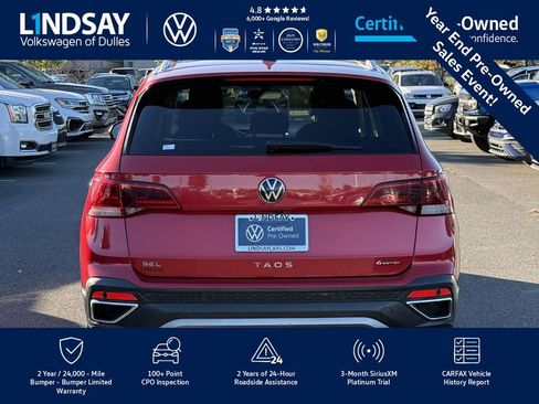 Certified 2022 Volkswagen Taos SEL image 7