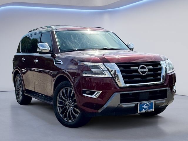 Used 2023 Nissan Armada Platinum w/ Captain's Chairs Package AWD/4WD image 1
