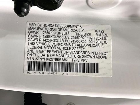 Used 2022 Honda Pilot Special Edition image 44