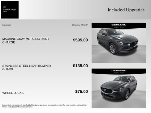 Used 2025 MAZDA CX-30 AWD 2.5 S w/ Preferred Package image 9