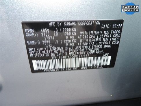 Used 2022 Subaru Outback Premium image 12