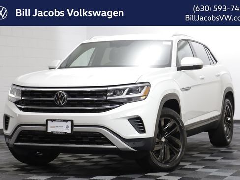 Used 2023 Volkswagen Atlas Cross Sport SE w/ Black Wheel Package AWD/4WD image 1