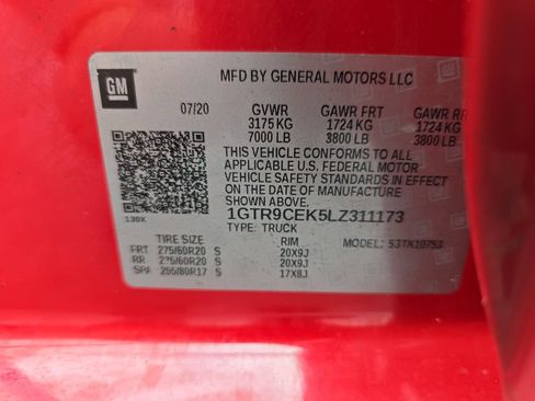 Certified 2020 GMC Sierra 1500 Elevation w/ Elevation Value Package AWD/4WD image 34