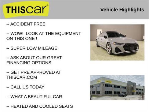 Used 2021 Audi RS 7 Sportback w/ Black Optic Package image 9