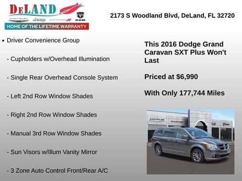 Used 2016 Dodge Grand Caravan SXT FWD image 24