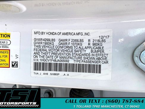 Used 2018 Honda Accord EX image 32