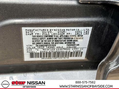 Certified 2023 Nissan Sentra SV w/ All-Weather Package image 16