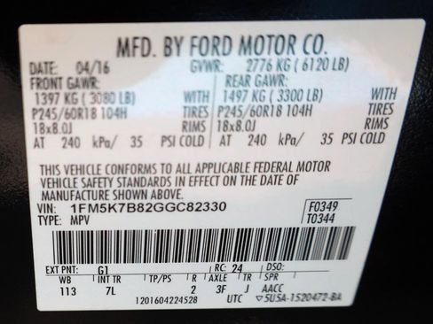 Used 2016 Ford Explorer FWD image 18