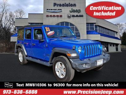 Certified 2021 Jeep Wrangler Unlimited Sport
