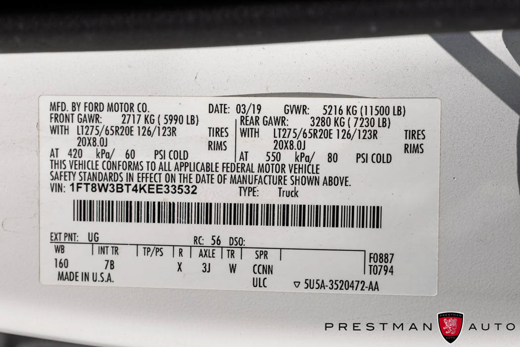 Used 2019 Ford F350 Platinum w/ Platinum Ultimate Package AWD/4WD image 22