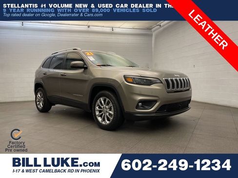 Certified 2021 Jeep Cherokee Latitude Lux image 1