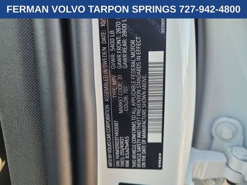 New 2026 Volvo XC60 B5 Ultra w/ Protection Package Premier image 21