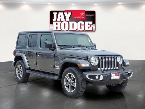 Used 2023 Jeep Wrangler Unlimited Sahara AWD/4WD image 1