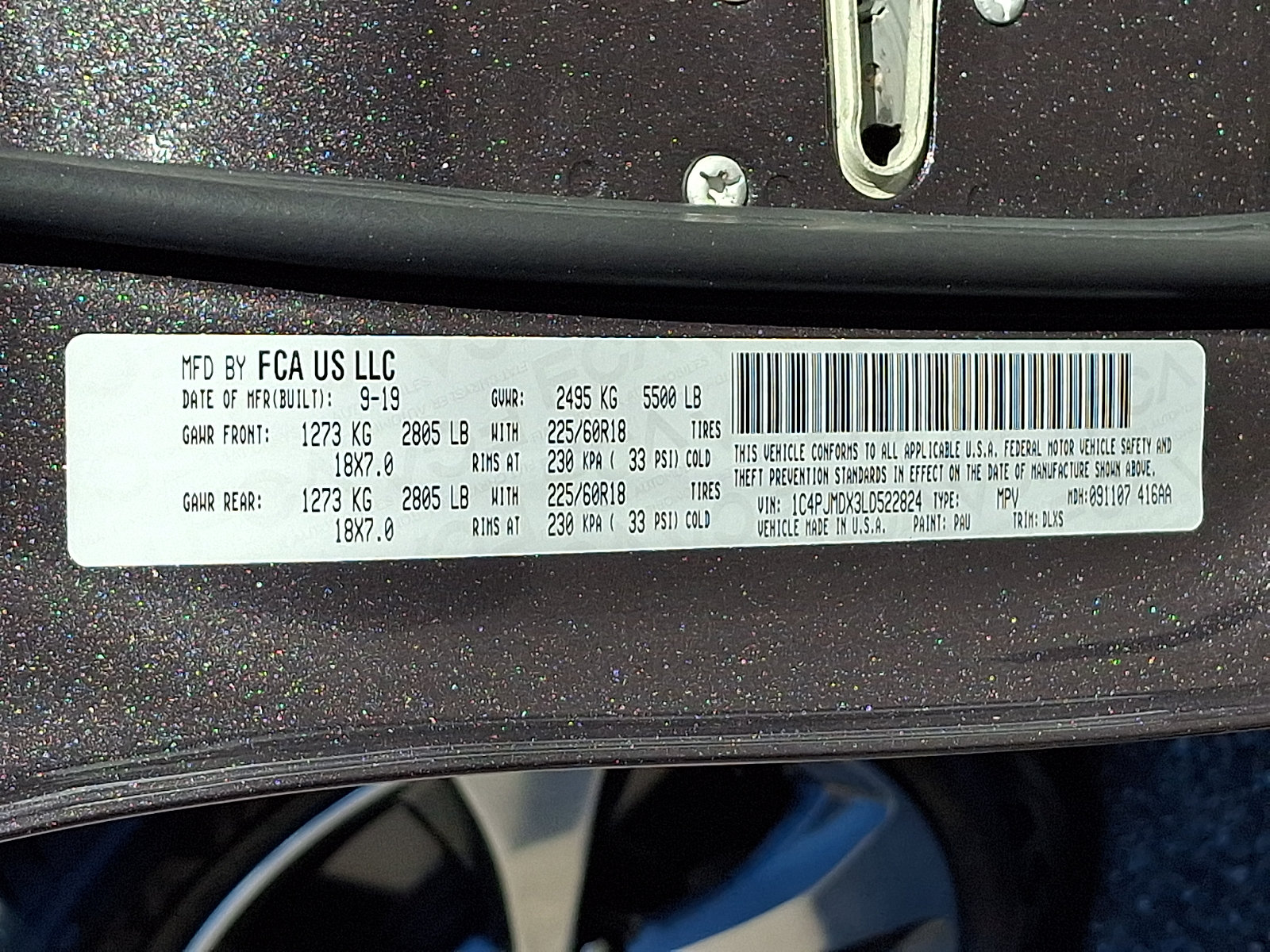 Certified 2020 Jeep Cherokee Limited AWD/4WD image 27