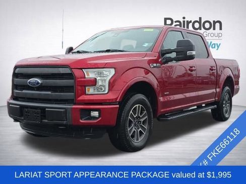 Used 2015 Ford F150 Lariat w/ Equipment Group 502A Luxury image 3