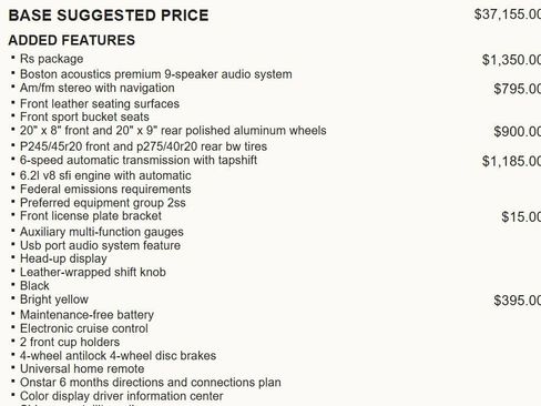 Used 2014 Chevrolet Camaro SS w/ RS Package image 22