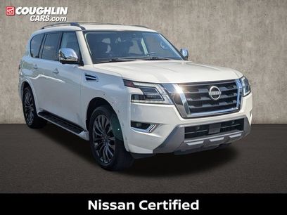 Certified 2023 Nissan Armada Platinum w/ Captain's Chairs Package