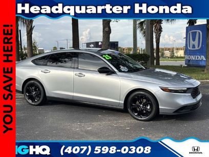 Certified 2025 Honda Accord SE