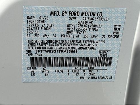 New 2026 Ford Maverick Lariat image 37