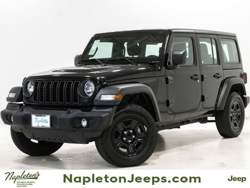 Certified 2024 Jeep Wrangler Unlimited Sport AWD/4WD image 1