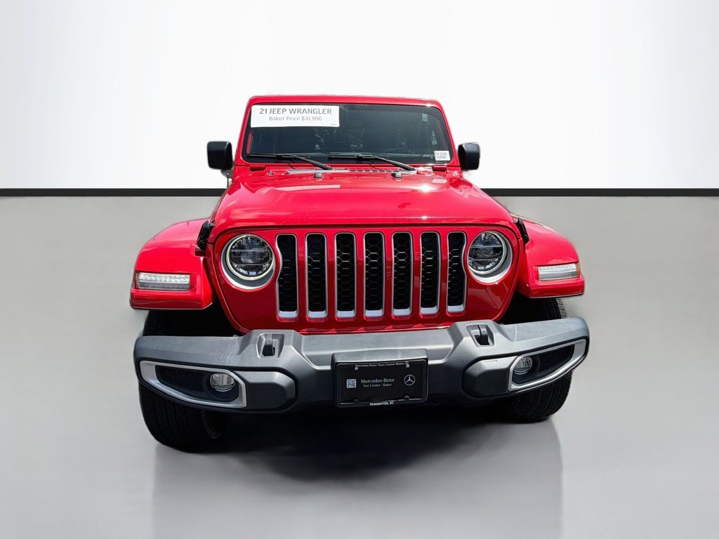Used 2021 Jeep Wrangler Unlimited Sahara w/ Cold Weather Group AWD/4WD image 2