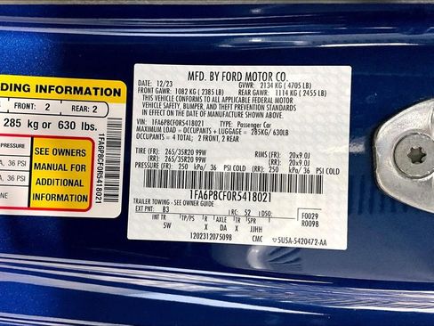 Used 2024 Ford Mustang GT Premium image 31