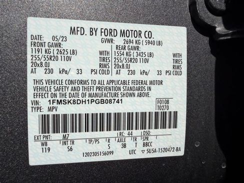 Used 2023 Ford Explorer XLT w/ Equipment Group 202A AWD/4WD image 46