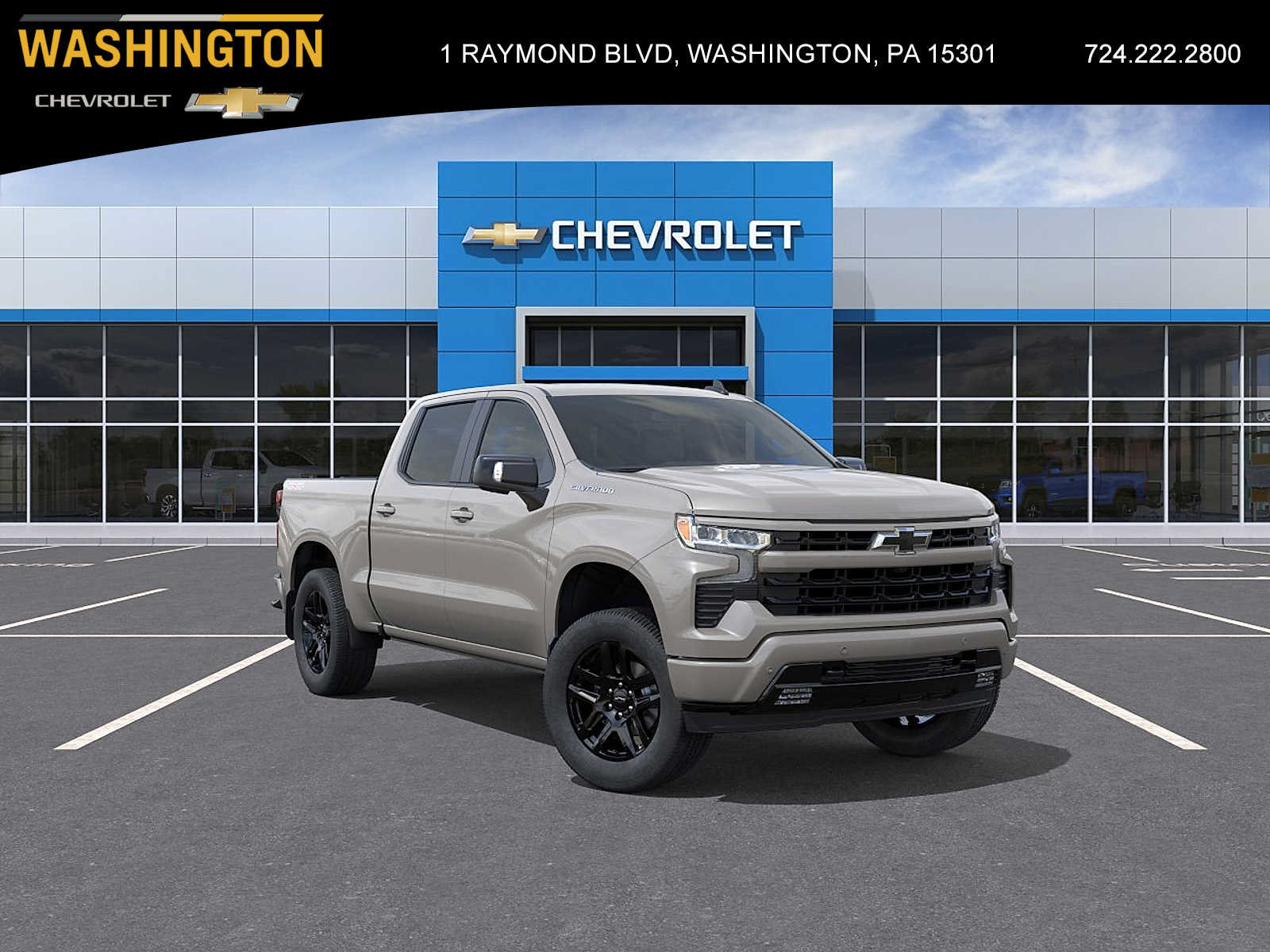 New 2026 Chevrolet Silverado 1500 RST AWD/4WD image 1