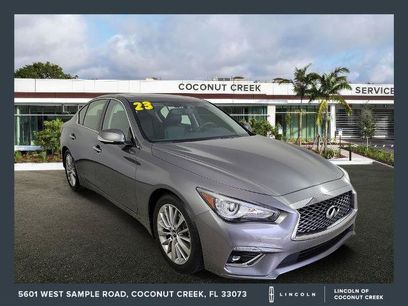 Used 2023 INFINITI Q50 Luxe w/ Cargo Package